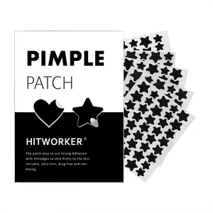Heart Shaped Acne Patch, 200pcs/box Pimple Patches, Hydrocolloid Acne Patches for Face Zit Patch, Acne Dots, Acne Spot Treatment
