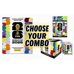 2026 Fifa World Cup Sticker Pack & Album Combos