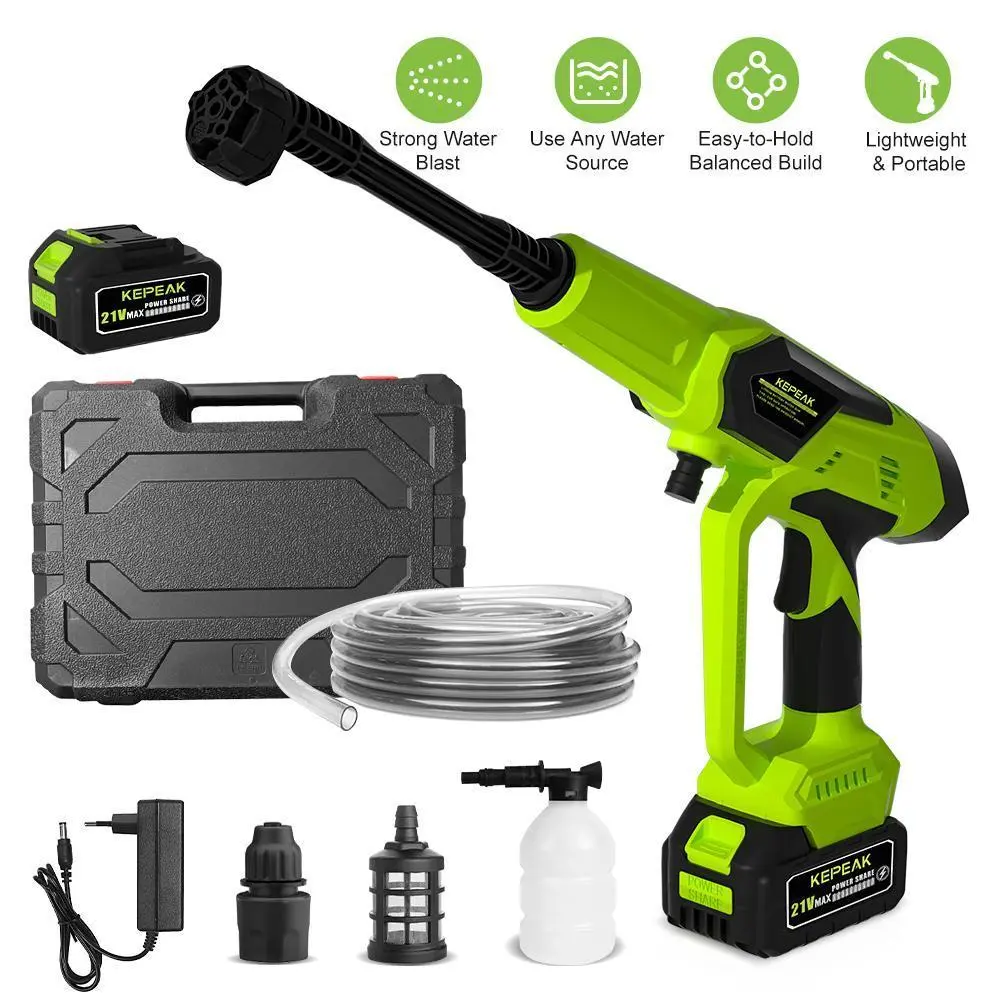 1500PSI Pressure Washer -Single Battery
