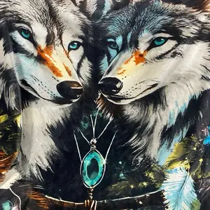 HACHI  THROW BLANKET QUEEN SIZE