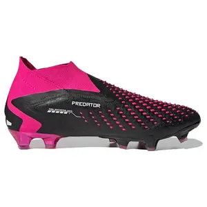Adidas Men's Black Predator Accuracy+ FG  Soccer Cleats, GW4557