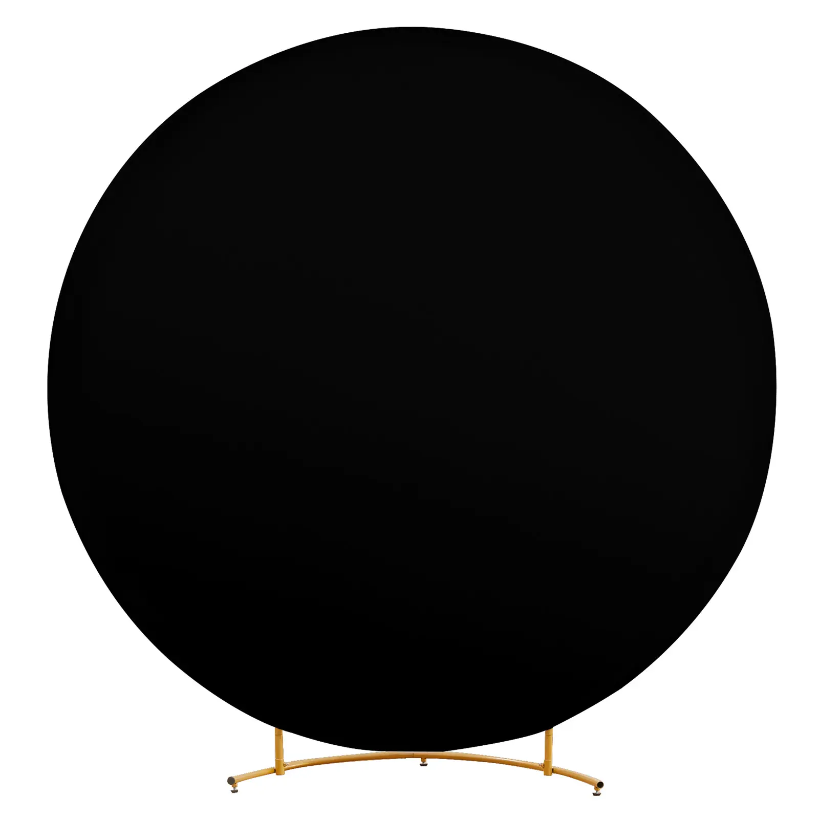 Round Arch Backdrop Cover, 6ft/6.5ft/7.2ft Circle Arch Stand, Smooth Touch, Multipurpose Wedding Arched Background Set For Birthday Party