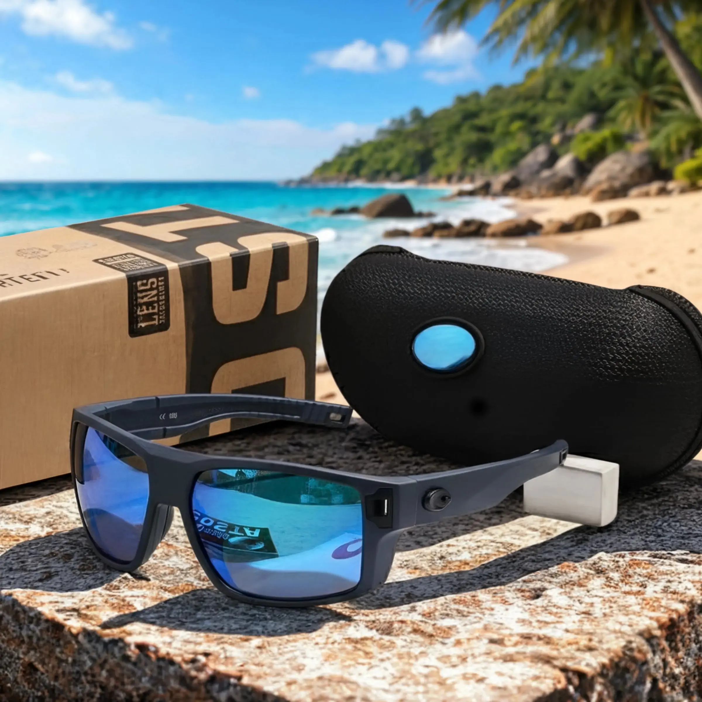 Costa Diego 580P Polarized UV400 Sunglasses, Men's Shades for Fishing, Boating, Outdoor Activities