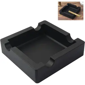 Outdoor Cigar Ashtrays Unbreakable Large Ring Gauge Silicone Ashtrays for Patio/Outside/Indoor/Home Decor with 4 Rest Cigar Holder Ash Tray Minimalistic Ornaments mannequin head