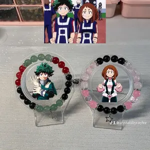 Uraraka x Deku matching bracelets