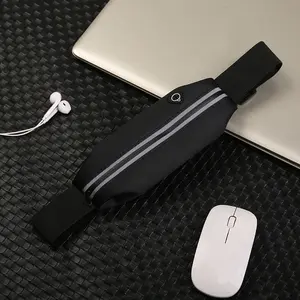 All-in-One Sports Belt - Low-Profile & Bounce-Free Design with Waterproof Reflective Features, Essential for Running and Cycling, Jogging Equipment