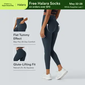 Halara UltraSculpt High Waisted Scrunch Butt Lifting Tummy Control Pocket Shaping Training Leggings #SwimWeek Halara UltraSculpt High Waisted Scrunch Butt Lifting Tummy Control Pocket Shaping Training Leggings #SwimWeek