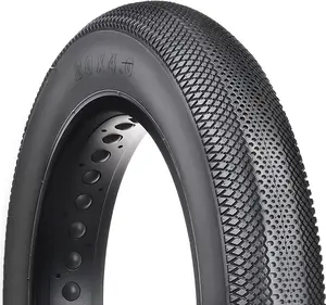 Hycline EBike Fat Replacement Tire: 20x4.0/26x4.0 Inch High-Performance Wear-Resistant Folding Fat Tire for Electric, Urban, Mountain & 3-Wheel Bikes