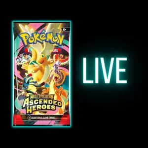 Ascended Heroes Booster Pack - LIVE Rip & Ship