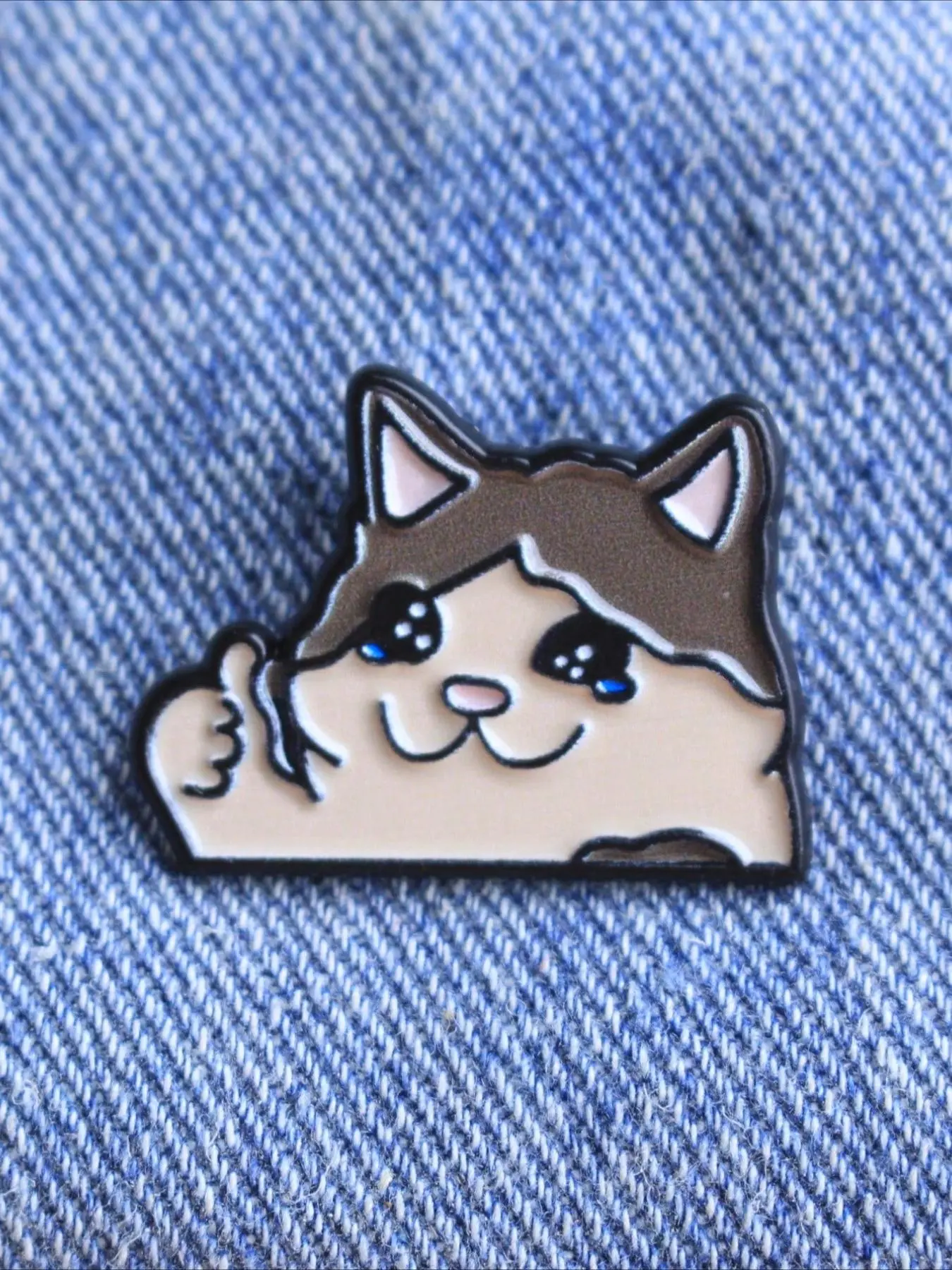Cute Cartoon Cat Design Brooch, Fashion Brooch for Women & Men, Enamel Pin Suitable for Backpacks, Jeans, Scarves, Hats Decoration, Hat Pins, Men Accessories, Alloy Brooch Pin, Brooch Pin Clip
