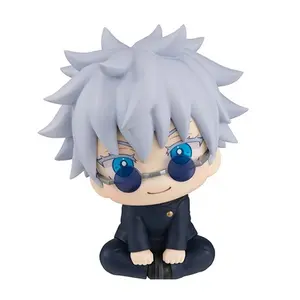 Anime Cute Fushiguro Toji Jujutsu Kaisen Figure Gojo Satoru Action Figure Q Version Doll Geto Suguru Statue 10cm PVC Model Toys