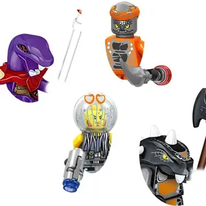 TV Cartoon Anime Blocks Mini Action toy Figures Building Blocks Dolls Toys Bricks Assemble Toys Kids Gifts