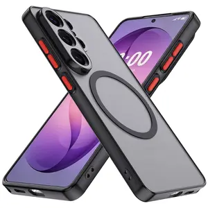 Fashion Color Collision Skin-feel Translucent Matte Slim Shockproof Protective Smartphone Case Protector Cover for Samsung Galaxy S26 Ultra S25 Ultra S24 Ultra S23 Ultra S22 Ultra S25FE Plus Casing Accessories