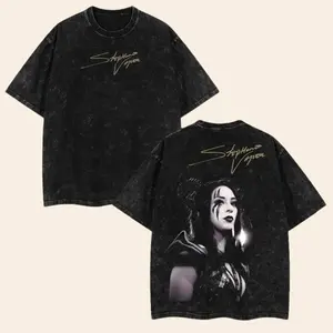 Retro Vintage Edition Stephanie Vaquer Wrestling Tee, Wrestler Shirt, WWE Merch MMA Graphic Shirt, Sports T-shirt, Wrestling Gift Cotton Top unisex classic fan oversized Fabric Fit casual shirt wwe fan