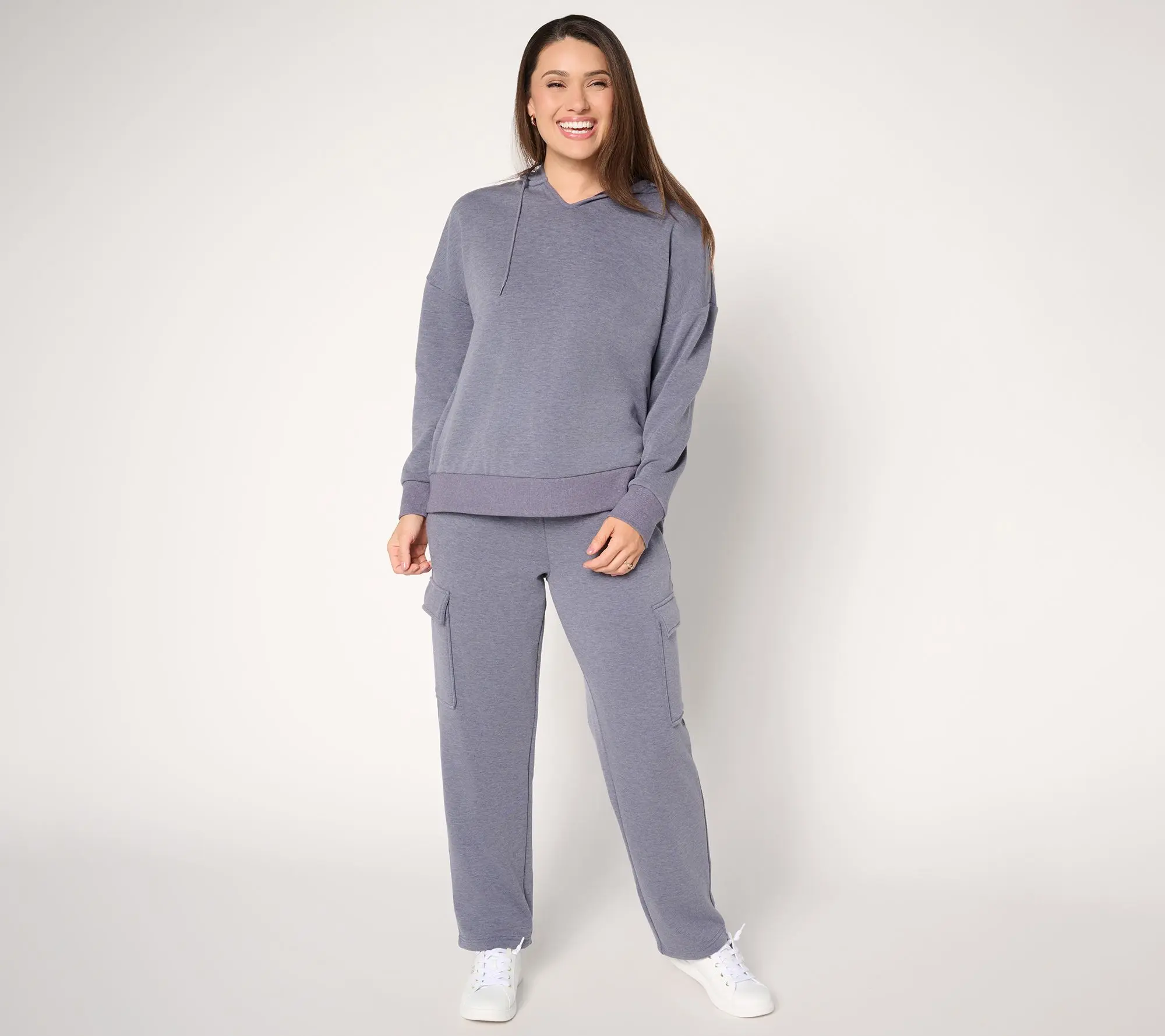 Berkshire Homewear Petite Plush Jersey Cargo Lounge Set