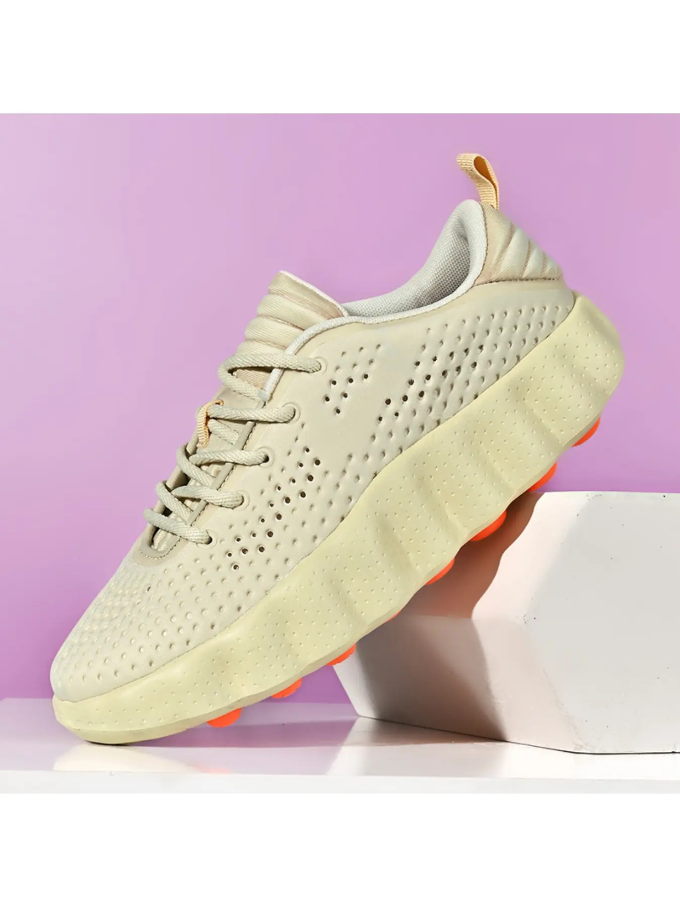 Running Shoes, Foot Massage Design, Breathable Sports Shoes, Lightweight Mesh Walking Dad Shoes, Sporty Running Shoes, Running Footwear