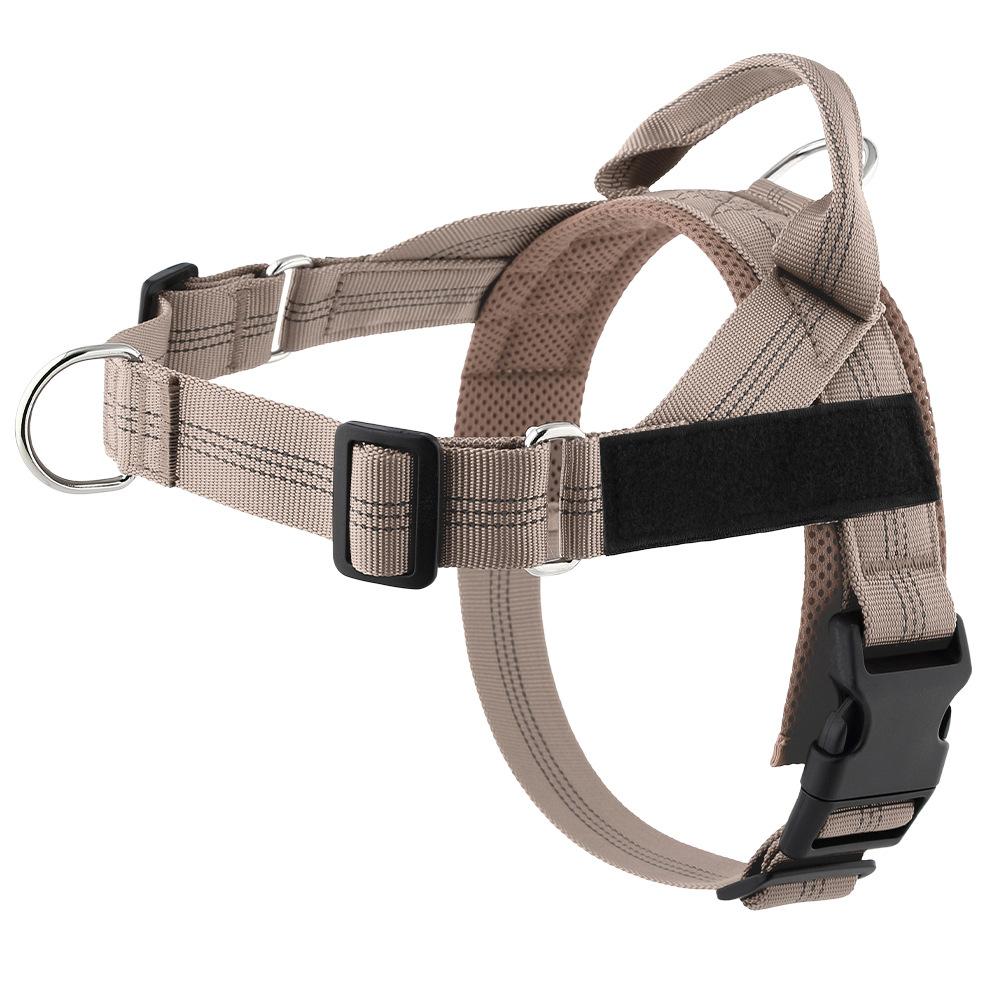 Dog Comfortable Harness - Easy to Fit No-Pull Design Safe Secure and Comfortable Ideal for All Dogs - Resistant Lightweight Straps - Adjustable Straps for Perfect Fit