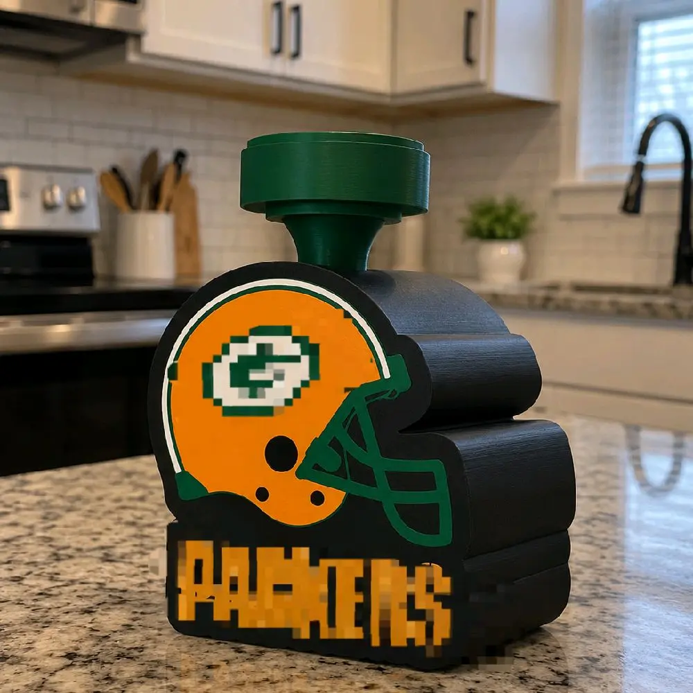 Football Fan themed table decorative item