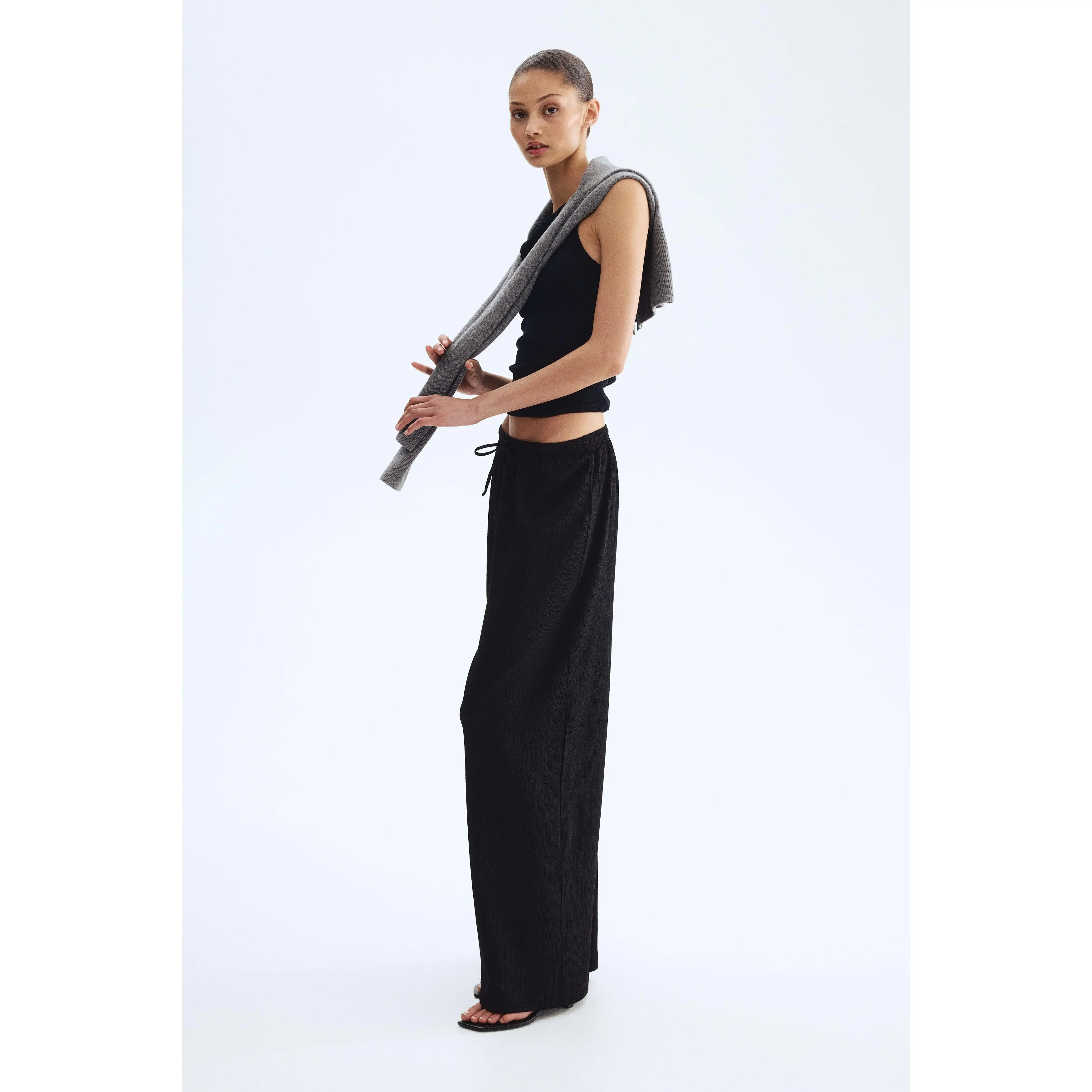H&M Wide pull-on trousers