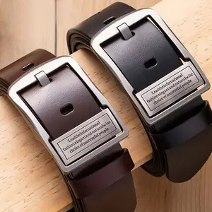 Men's Sleek Automatic BuckleBeltGenuineFauxwithTexturedSquare PatternBlackSimple&StylishDesignforCasualAttire,CasualWearBeltStylishSquarePatternPolished AlloyBuckleFauxLeatherBelt
