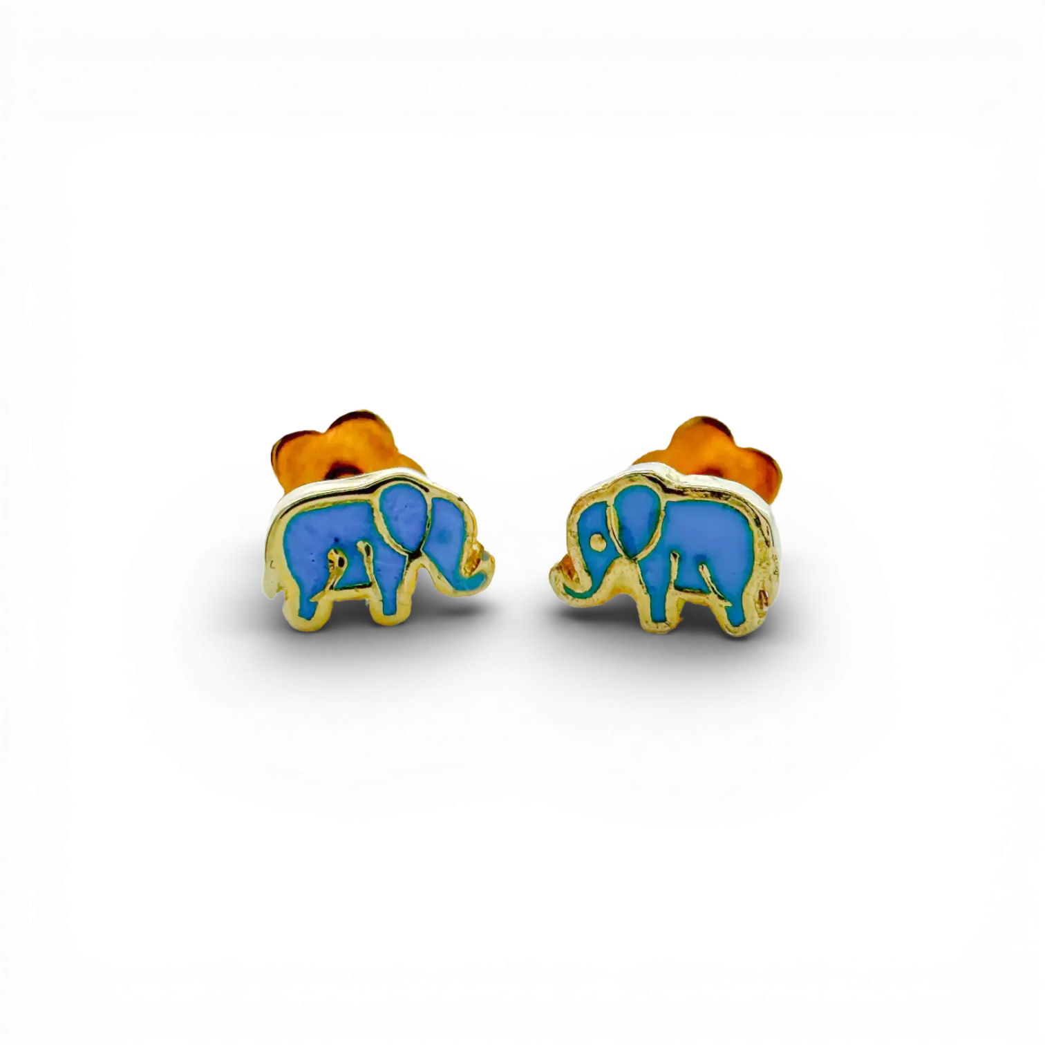 Elephant Tiny Stud Earrings