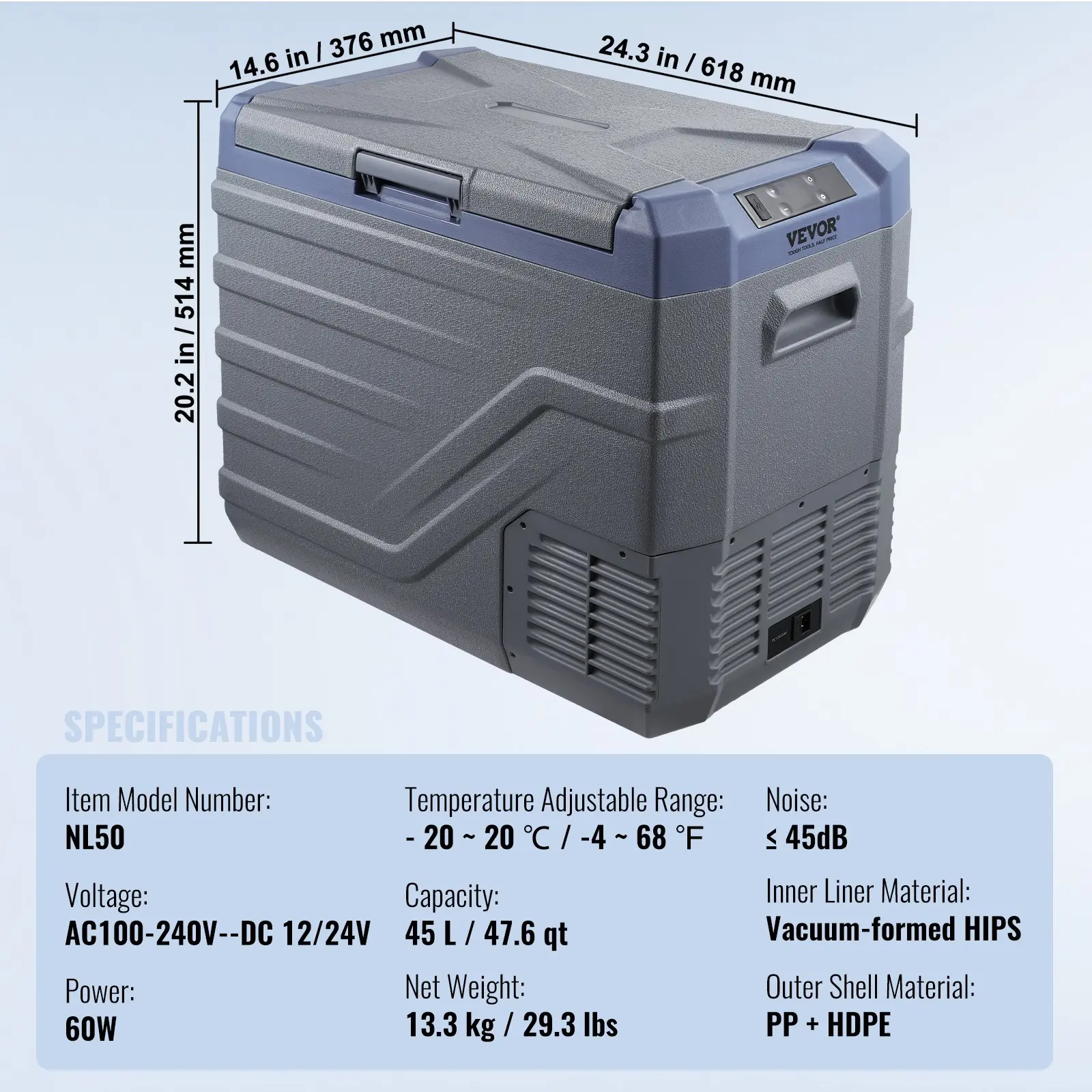 45L / 47.6QT