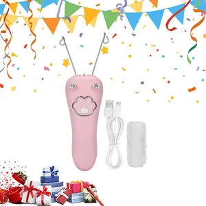 Cotton Thread Facial Hair Removal Device, Wireless Electric Threading Epilator, USB Rechargeable Hair Removal Machine for Face & Body, Facial Hair Remover, Hair Removal Tool, Depilator