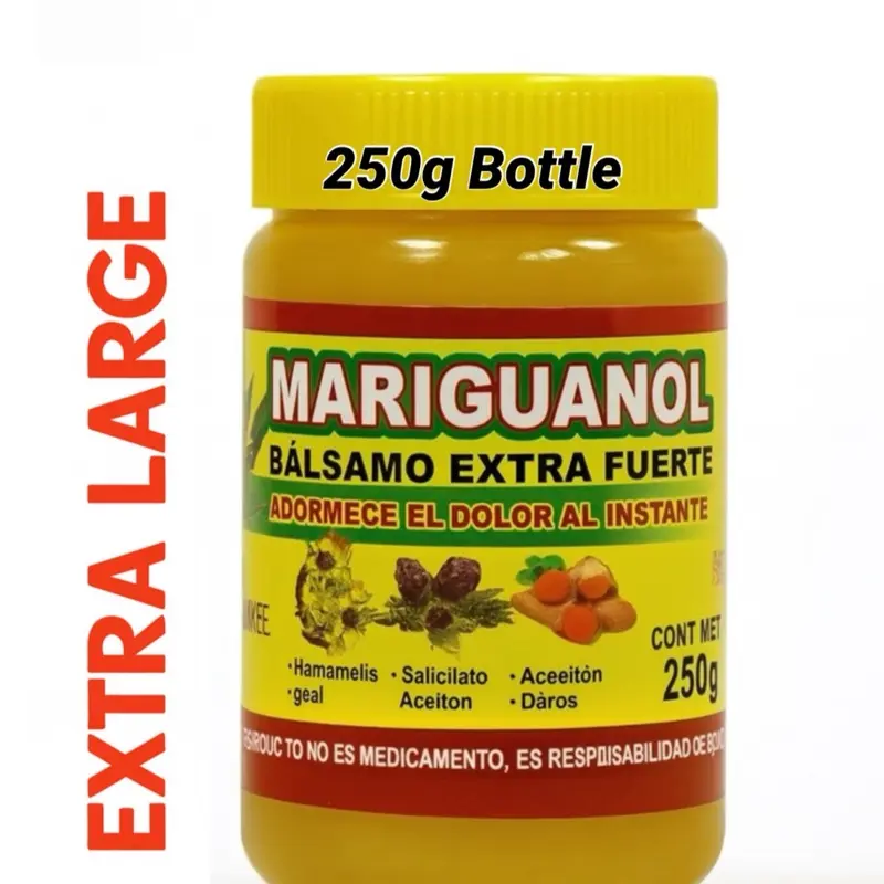 250g Mariguanol Extra Strength Arnica Cream, Fast Acting Quick Relief Balm for Adults' Muscle & Joint Pain, External Use Therapeutic Healthcare Product (Beauty & Personal Care, Bath & Body Care), None