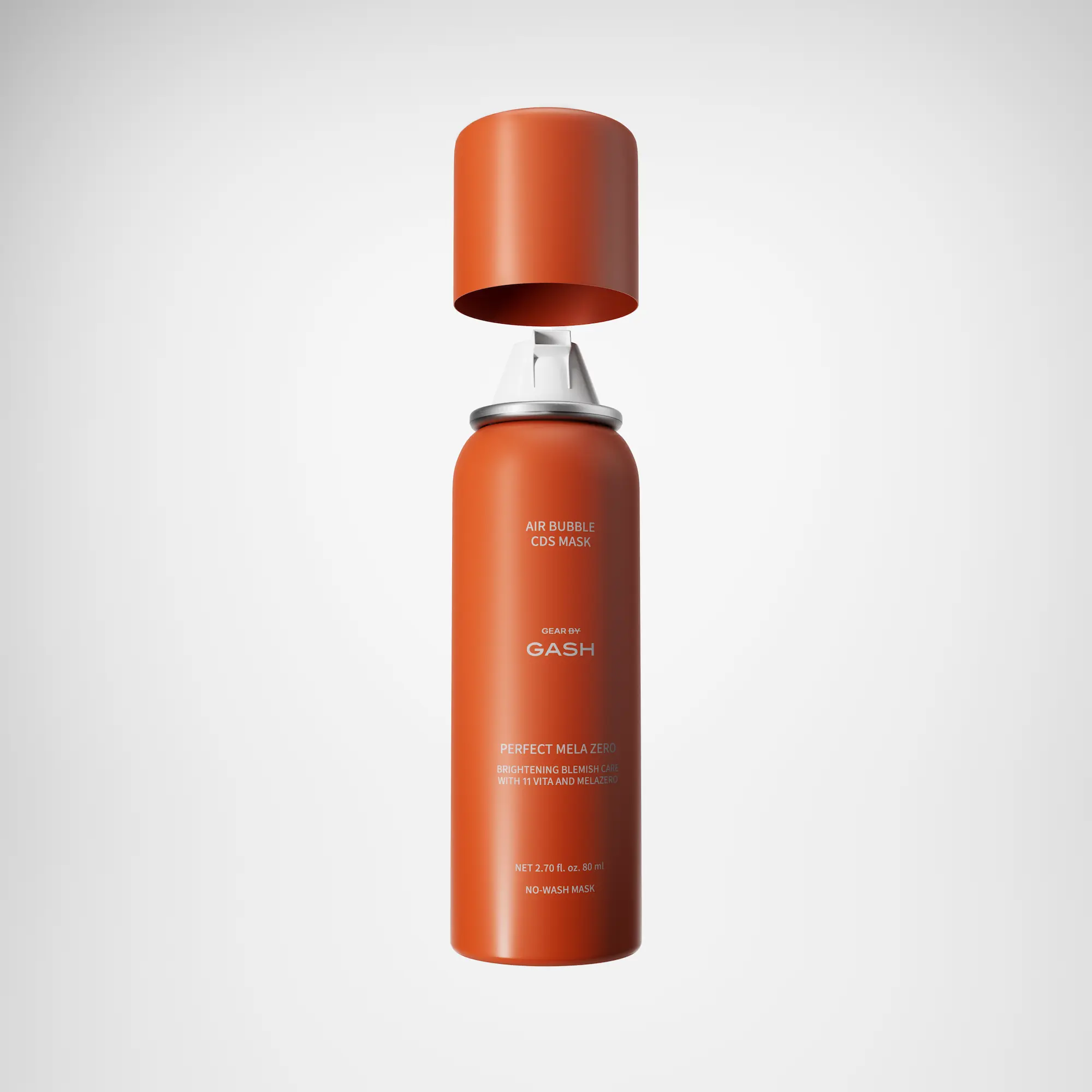 [Gear By Gash] CDS Spray Foam Face Mask with Vitamin C - At Home Facial for Glow, Uneven Skin Tone Correction