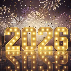 2026 Number Sign Graduation Decorations, Graduation Ceremony, 2026 Marquee Light Up Numbers, Battery Operated Number Lights 2026 Party Supplies for High School Seniors, College Graduates, College Graduation Table Decor, Graduation Gifts, Decorative Gifts