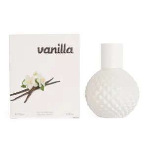 Vanilla Eau de Parfum Natural Spray Perfume for Women 100ml/3.3fl.oz. - Fragrance for Women