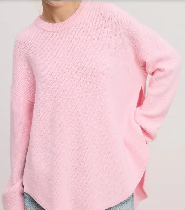 Sweater with Side Slit