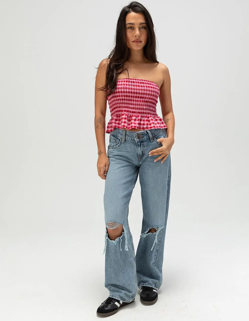 LEVI'S Superlow Loose Womens Jeans - Table Talk
