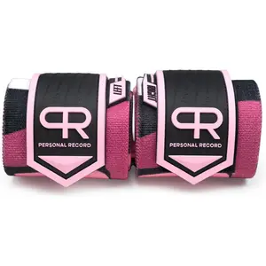 Heavy Duty Premium Wrist Wraps, More Elasticity, Reinforced Stitching, Extra Wide Strap, Strong Thumb Loop, Larry Wheels Weightlifting Wraps