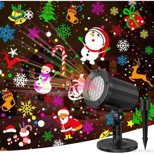 Christmas Projector Lights Outdoor, LED Christmas Light Waterproof Holiday Projector Outdoor for Christmas Decorations Patio Garden Xmas PartyXXALUE BAZAAR11