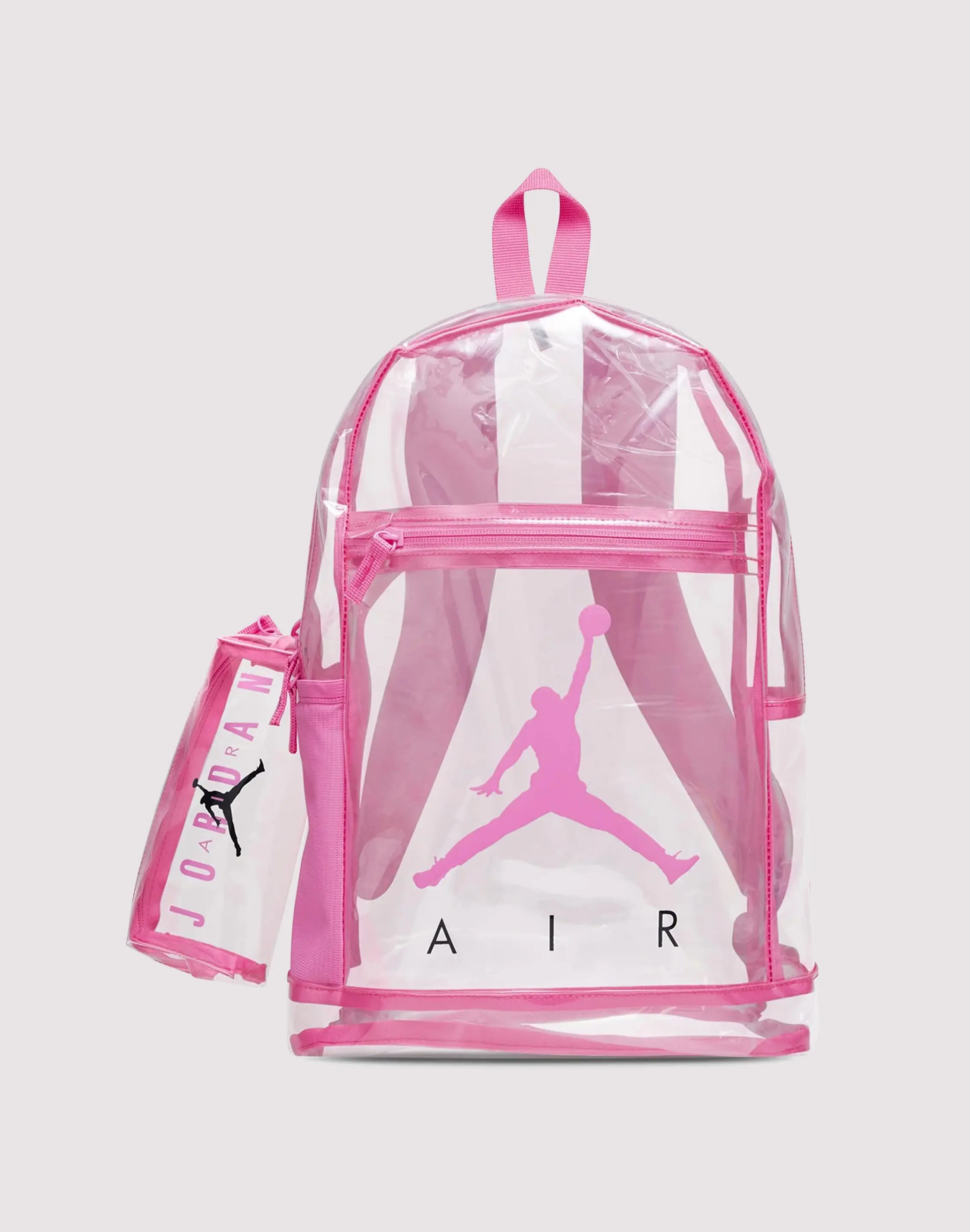 Kids Jordan Clear Backpack With Pencil Case Grade-School