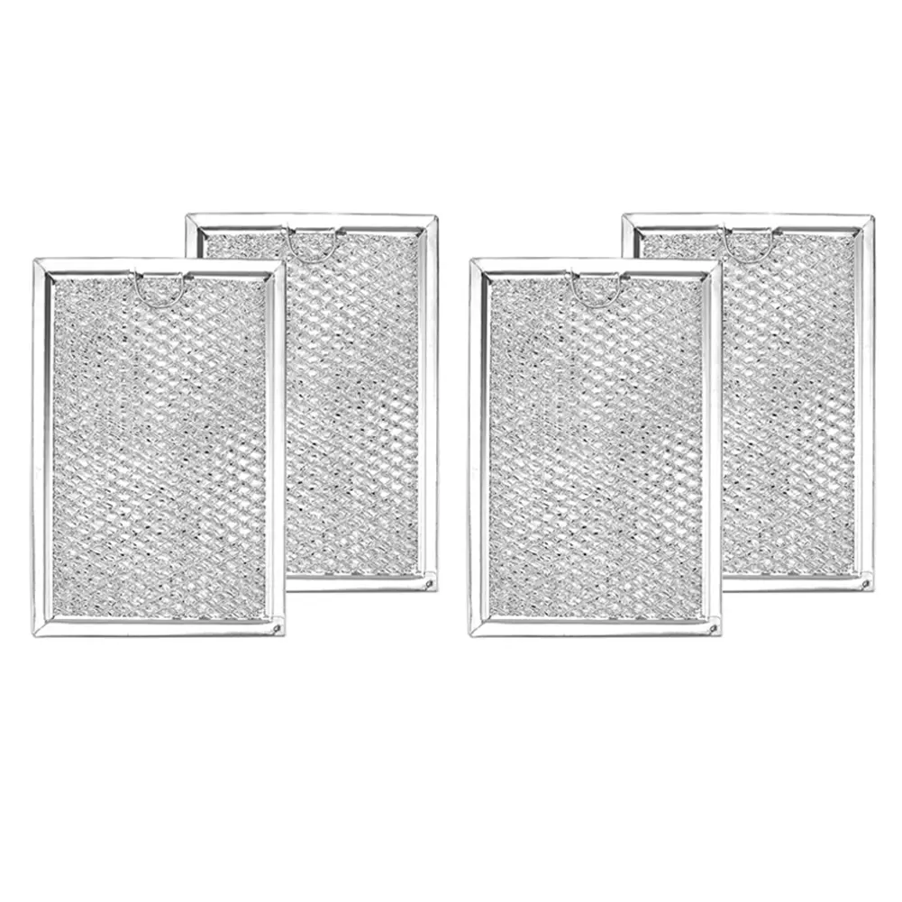 4PCS Microwave Filter Replacement for GE WB06X10309/ WB06X10359 Microwave Vent Filter Icrowave Grease Filter