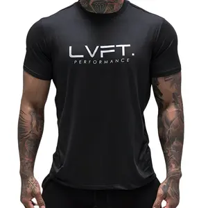 Men's Gym Body Building Sports Running Workout Training Exercise Fitness Tees Shirt