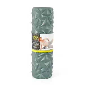 Athletic Works Textured Foam Roller High Quality EVA Foam 18In Size and Your Ultimate Muscle Relief Partner