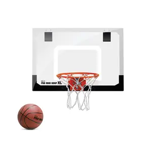 SKLZ Pro Mini Hoop XL Portable Basketball Backboard, Indoor Miniature Hoop with Genuine Outdoor Aesthetic, for Home Workout, Office or Dorm Room