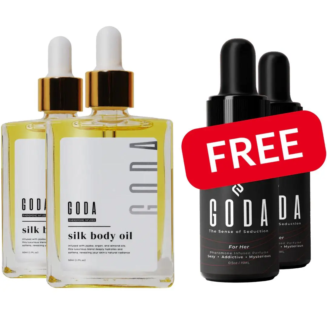 GODA Silk Body Oil 1.79oz – Moisturizing & Firming Body Oil with