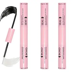 3-pack waterproof DIY eyelash extension adhesive and sealing eyelash glue for eyelash extension 2-in-1 Cosmetic Makeup long-lasting strong eyelash glue for clustered eyelashes