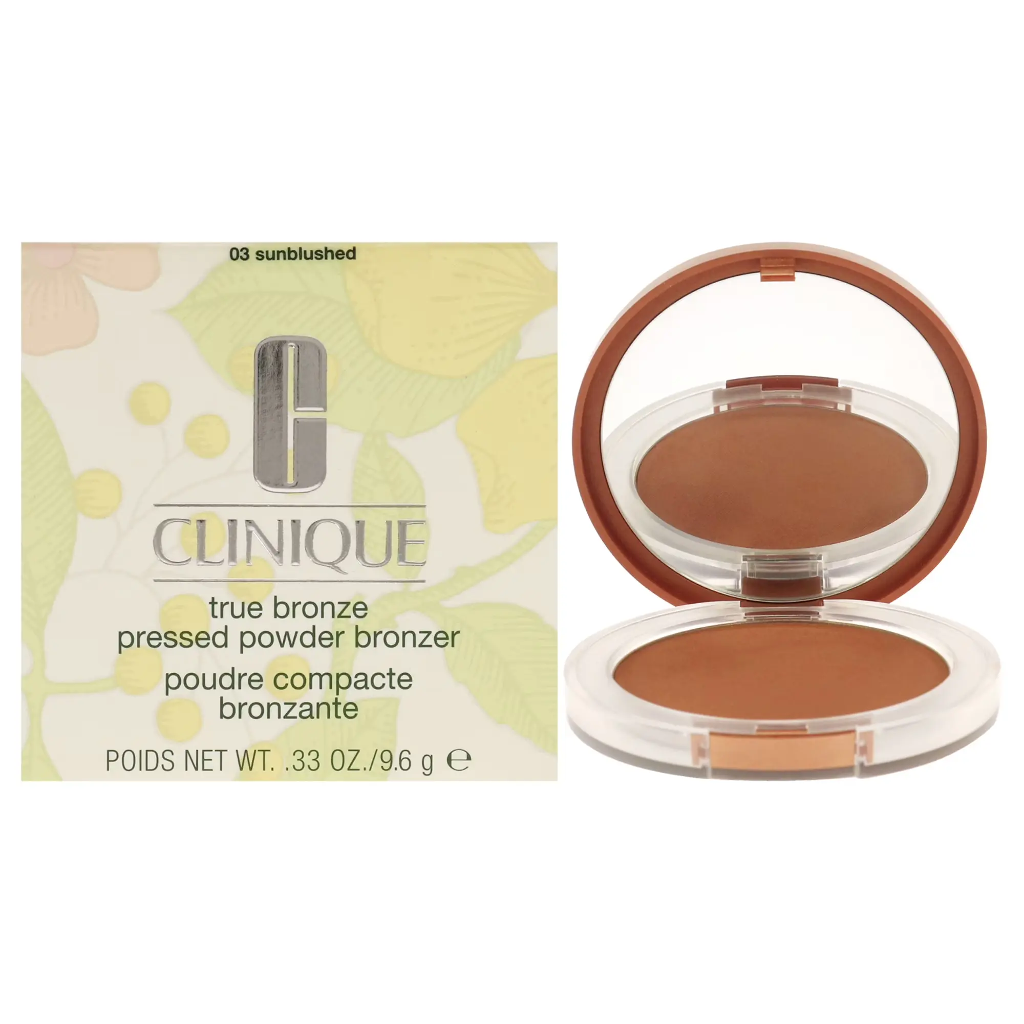 Clinique True Bronze Pressed Powder Bronzer 03 Sunblushed 0.33 Oz