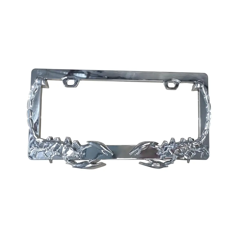 Scorpion License Plate Frame, Auto Parts Accessories, Accessories for Car，License Plate Frame， auto replacement part Vehicle