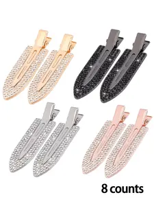 Rhinestone Decorated Hair Clips, Elegant Hair Accessories for Women & Girls, Minimalist Headwear Suitable for Thick Hair,mothers day gift ,mothers day gift ideas, Hair Clip Set