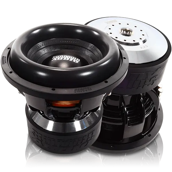 Sundown Audio XV312D2 X-Series 12" 2000W 2-Ohm Car Speaker Subwoofer, High-Power Car Audio Bass Component, Car Audio Subwoofer