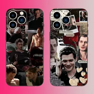Klaus Mikaelson The V-Vampire D-Diaries Phone Case For iPhone17 16,15,14,13,12,11,Pro,Max,Plus Soft Black Gift