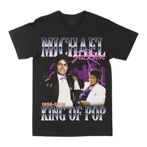 Michael Jackson King Of Pop Graphic Tee Unisex