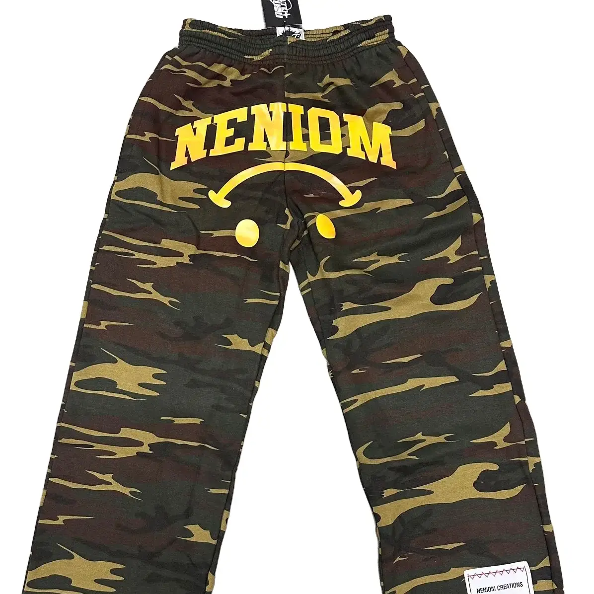 Bloody Camouflage Face Distressed Sweatpants Streetwear Y2K Fashion FAST SHIPPING Cotton Menswear