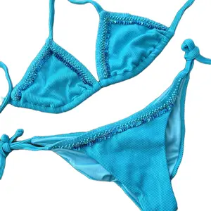 Teal bikini semi regular